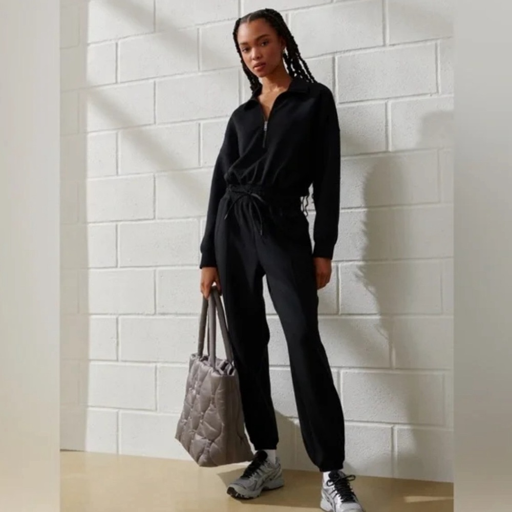 Abercrombie and Fitch, Black Loose Fit Track Pants and Joggers